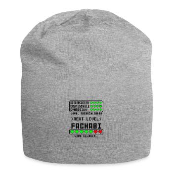 Fachabitur Fachabi zum Beginn Anfang Start - Jersey-Beanie - Grau meliert - Vorne