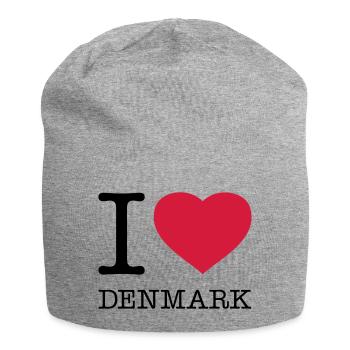 J’AIME LE DANEMARK Dänemark - Bonnet en jersey - gris chiné - Devant