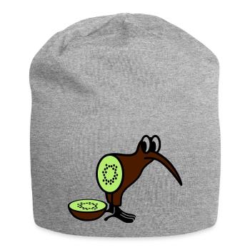 Kiwi - Bonnet en jersey - gris chiné - Devant