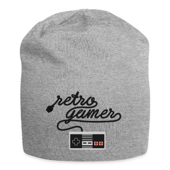 Retro Gamer NES - Bonnet en jersey - gris chiné - Devant