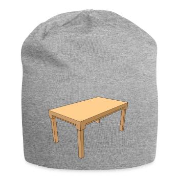 sofa couch chair table chair table lamp lamp lamp benc - Jersey Beanie - heather grey - Front