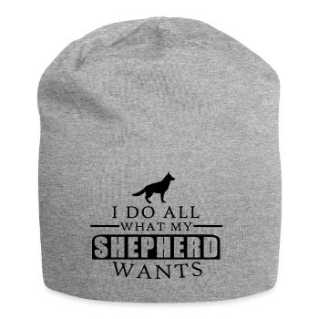 Shirt de berger allemand - Bonnet en jersey - gris chiné - Devant