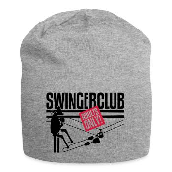 Club échangiste - Bonnet en jersey - gris chiné - Devant