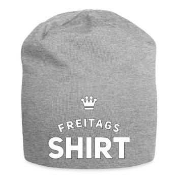 Chemise du vendredi - Bonnet en jersey - gris chiné - Devant