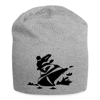 jetski - Bonnet en jersey - gris chiné - Devant