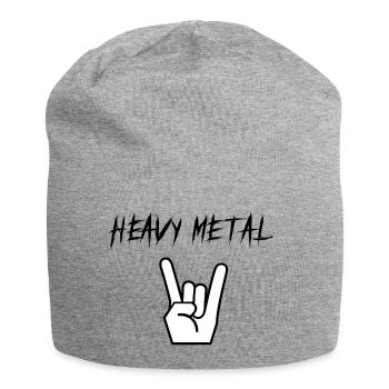 Heavy Metal Rock - Bonnet en jersey - gris chiné - Devant