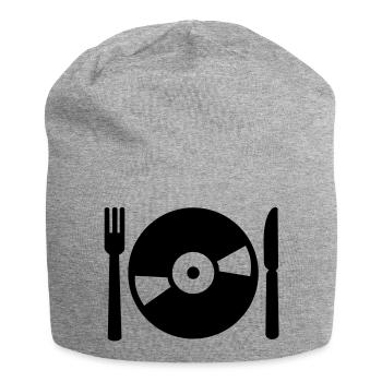 Vinyl - Jersey Beanie - heather grey - Front