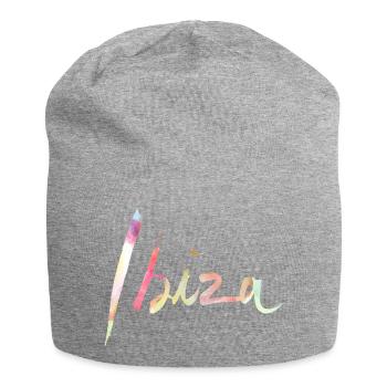 ibiza | Urlaub - Jersey-Beanie - Grau meliert - Vorne