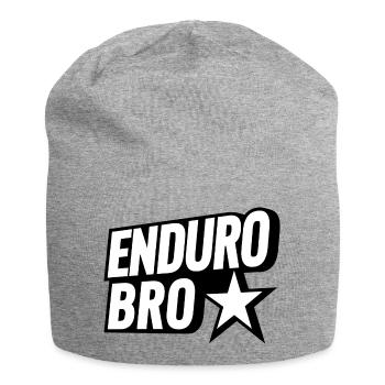 Enduro Bro Mountain Bike - Jersey Beanie - heather grey - Front