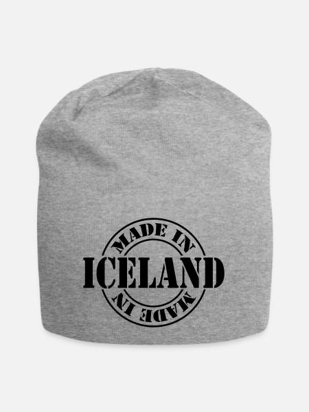 made in iceland m1k2 - Bonnet en jersey - gris chiné