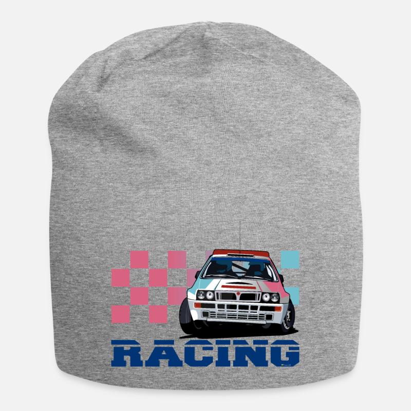 Rally car - Jersey Beanie - heather grey