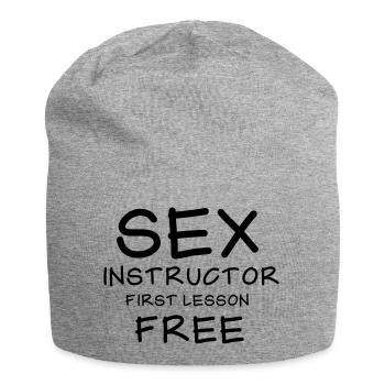 Sex - Jersey Beanie - heather grey - Front