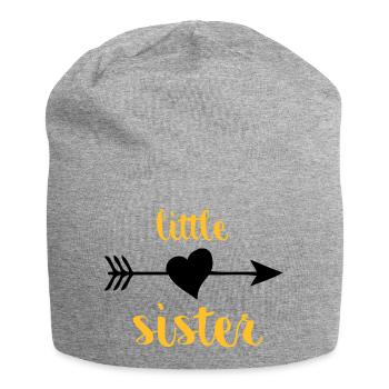 Little Sister - Jersey Beanie - heather grey - Front