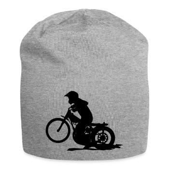 Speedway - Jersey Beanie - heather grey - Front
