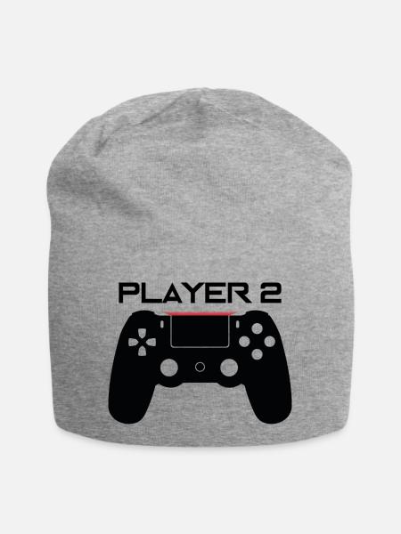 Player 2 - Jersey Beanie - heather grey