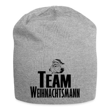 Team Santa Claus - Jersey Beanie - heather grey - Front