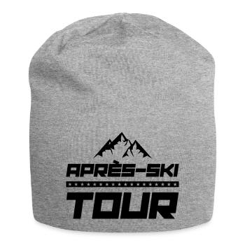 apres ski tour - Jersey-Beanie - Grau meliert - Vorne