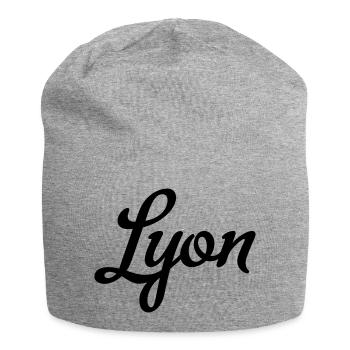 Lyon - Jersey-Beanie - Grau meliert - Vorne