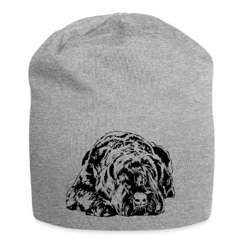 RIESENSCHNAUZER Dog IGP Wilsigns Dogs - Jersey Beanie - heather grey - Front