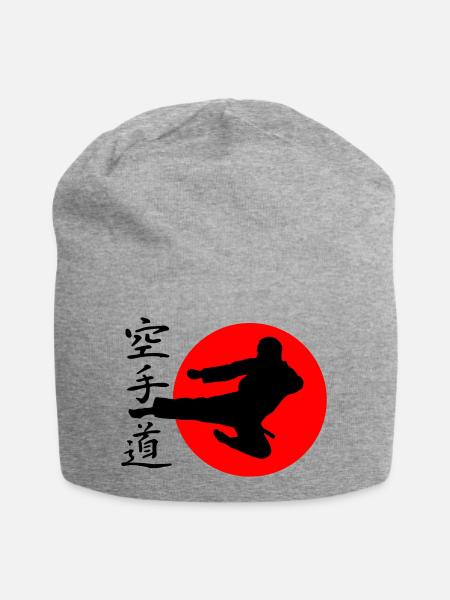 Karaté Yokotobigeri - Bonnet en jersey - gris chiné