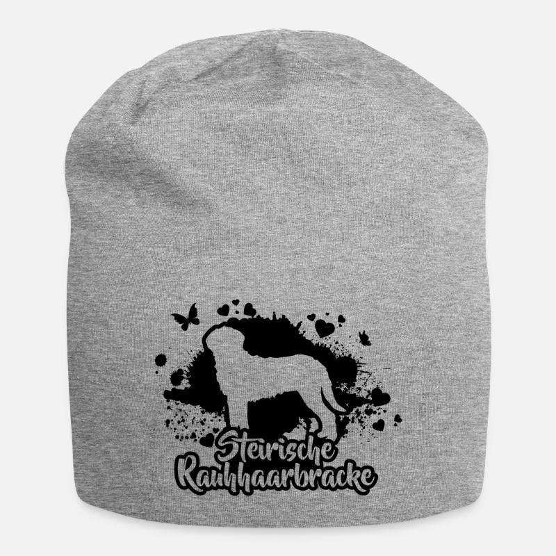 STEIRISCHE RAUHHAARBRACKE Jagdhunde Wilsigns Hunde - Jersey-Beanie - Grau meliert