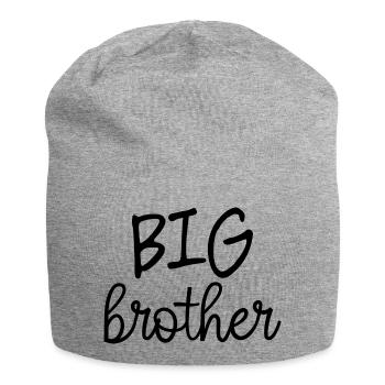 Big brother - Jersey Beanie - heather grey - Front