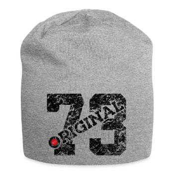 53. GEBURTSTAG 53 JAHRE ORIGINAL 1973 - Jersey-Beanie - Grau meliert - Vorne