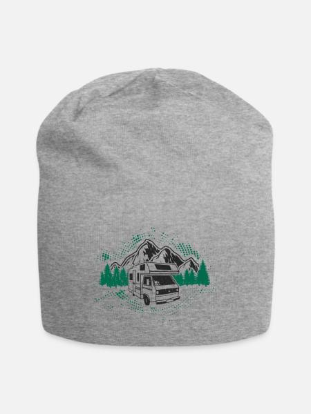 Motorhome Holiday - Jersey Beanie - heather grey