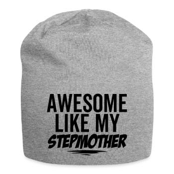 Großartig wie meine Stiefmutter - Jersey-Beanie - Grau meliert - Vorne