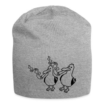 Amis 2 Mouettes Stoner - Bonnet en jersey - gris chiné - Devant