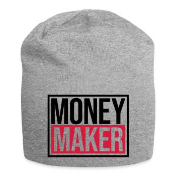 Logo Money Maker Shield - Bonnet en jersey - gris chiné - Devant