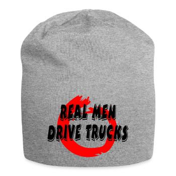 Camion - Bonnet en jersey - gris chiné - Devant