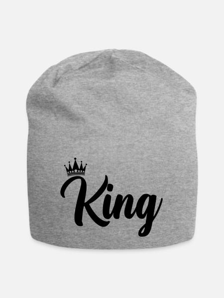 King - Jersey Beanie - heather grey