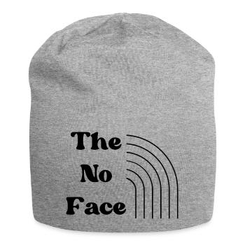 Sans visage forme - Bonnet en jersey - gris chiné - Devant