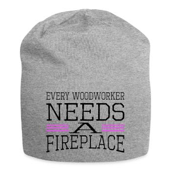 sexy carpenter tshirts job lumber - Jersey-Beanie - Grau meliert - Vorne