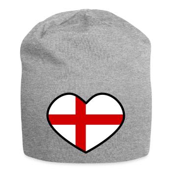 Angleterre - Bonnet en jersey - gris chiné - Devant