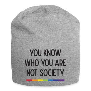 Live With Pride - Jersey Beanie - heather grey - Front