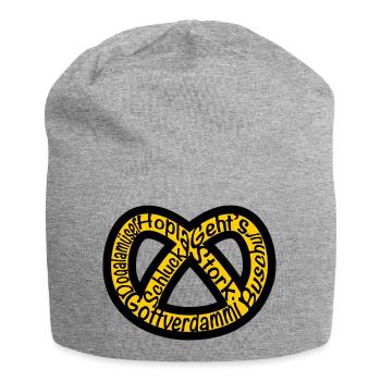 Bretzel Alsace Expression - Bonnet en jersey - gris chiné - Devant