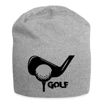 golf team - Jersey-Beanie - Grau meliert - Vorne