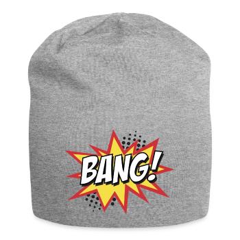 BANG - Jersey-Beanie - Grau meliert - Vorne