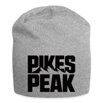 Pikes Peak Moderner Berg - Jersey-Beanie - Grau meliert - Vorne