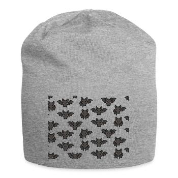 Chauves-souris - Bonnet en jersey - gris chiné - Devant
