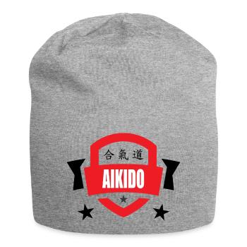 Aikido - Martial Art - Aikido - Jersey Beanie - heather grey - Front