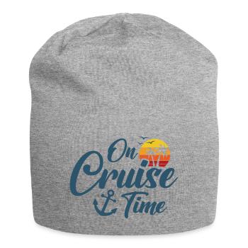 Sommerurlaub während der Kreuzfahrtzeit Kreuzfahrtreise - Jersey-Beanie - Grau meliert - Vorne