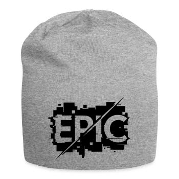 Épique - Grossièrement bon - exagération drôle - Bonnet en jersey - gris chiné - Devant