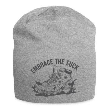 Embrassez le splash de baskets sucer - Bonnet en jersey - gris chiné - Devant
