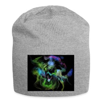 Orbe de la Nébuleuse de Fumée Cosmique - Bonnet en jersey - gris chiné - Devant