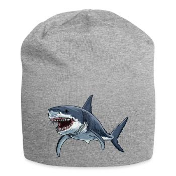 Great White Shark Great White Shark - Jersey Beanie - heather grey - Front