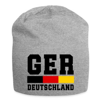Deutschland Fußball Weltmeisterschaft - Germany - Jersey-Beanie - Grau meliert - Vorne