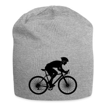 Bike rider - Jersey Beanie - heather grey - Front